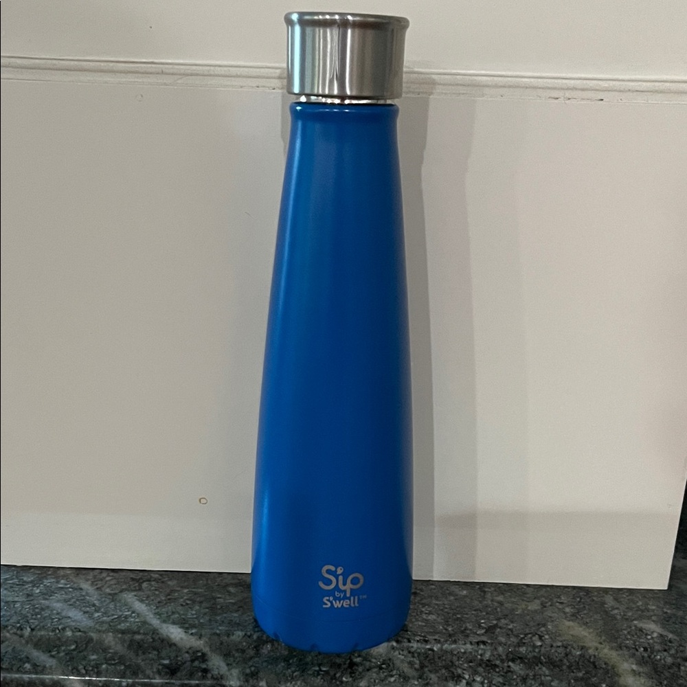 Swell Blue Stainless Steel Water Bottle